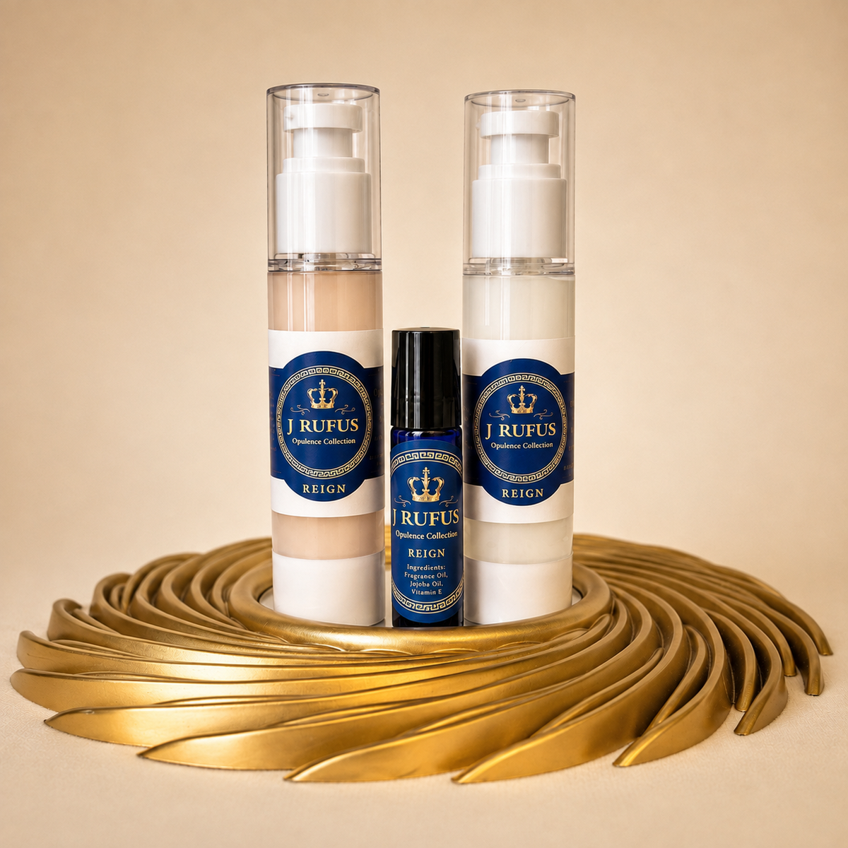 ๐J RUFUS OPULENCE REIGN "ALKEBULAN" SIGNATURE FRAGRANCE OIL โ BODY SET, YOU SMELL ROYAL