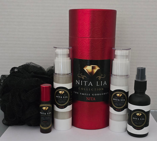 NITA Luxury Fragrance Oil Set – Enhanced Edition, "CHOSEN Parfum Intense Oil Spray!"