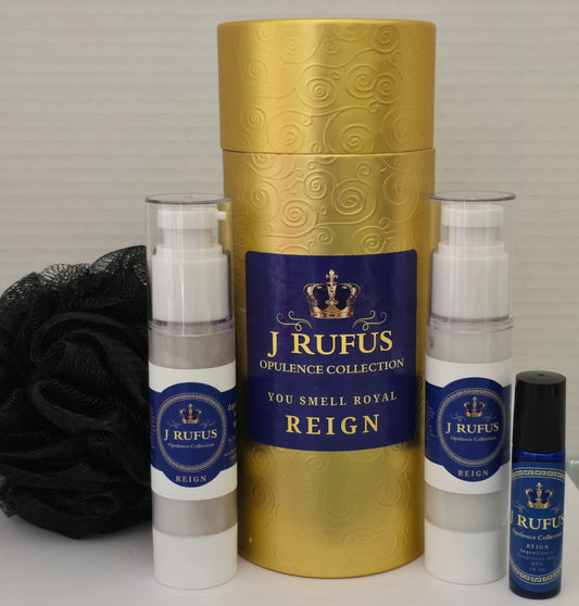 J RUFUS OPULENCE REIGN Luxury Fragrance Oil – Body Set, Enhanced Edition!!!