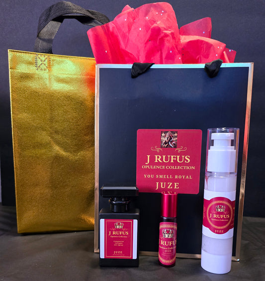 J RUFUS JUZE CONQUEROR HOLIDAY DUO GIFT SET ON SALE NOW!!!!!  ONLY$30.00 FREE ROLLERBALL AND GIFT BAG INCLUDED!!