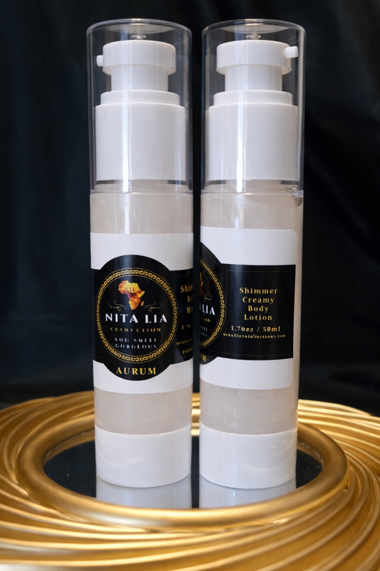 AURUM SHIMMER BODY LOTION - YOU SMELL GORGEOUS