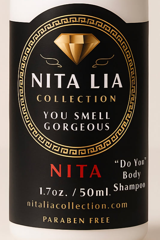 NITA DO YOU BODY SHAMPOO -w/Pouf for Extra Lathering - YOU SMELL GORGEOUS!!!