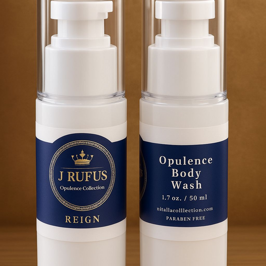REIGN OPULENCE BODY WASH w/Pouf for Extra Lathering - YOU SMELL ROYAL