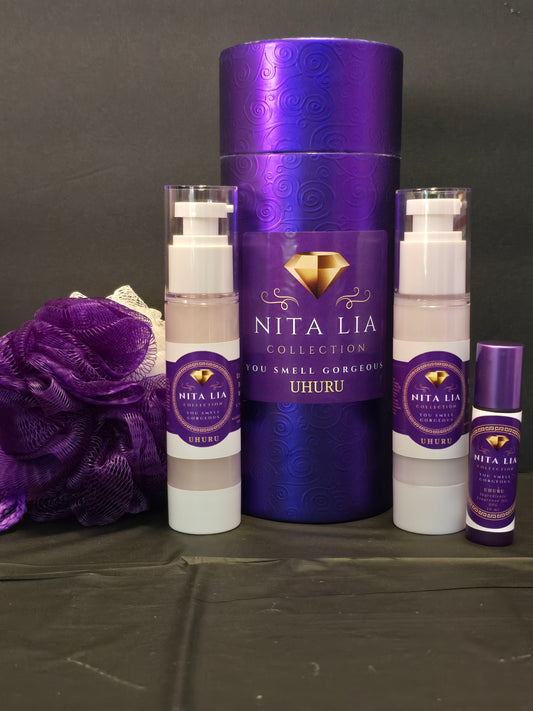UHURU LUXURY FRAGRANCE OIL BODY SET - Enhanced Edition!!! YOU SMELL SO GOOD!!!